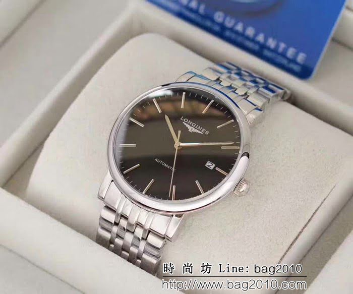 LONGINES浪琴 全新升級博雅系列 時尚男士腕表 WSS1202